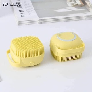 BÔNG TẮM SILICON TẠO BỌT 3 in 1