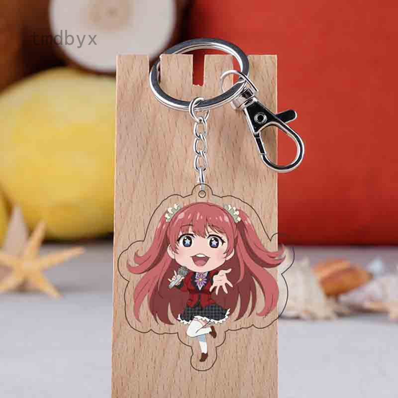 Tmdbyx Móc Khóa Acrylic Hình Nhân Vật Hoạt Hình Nhật Bản 5.5cm