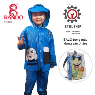 [ MỚI ] Áo Mưa Trẻ Em Bộ Ong Mật RANDO CSPS-18 Bảo Vệ Toàn Diện