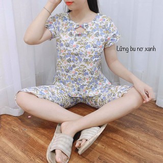 Bộ lửng mặc nhà( sang chảnh,mát,mềm,chất thô hàn)
