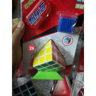 Đồ chơi rubik 3×3×3 viền trắng