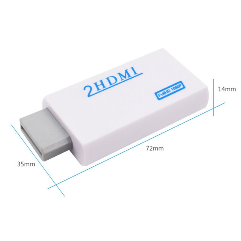 Bộ chuyển đổi giao diện Wii sang HDMI giắc cắm 3.5mm cho máy chơi game Nintendo