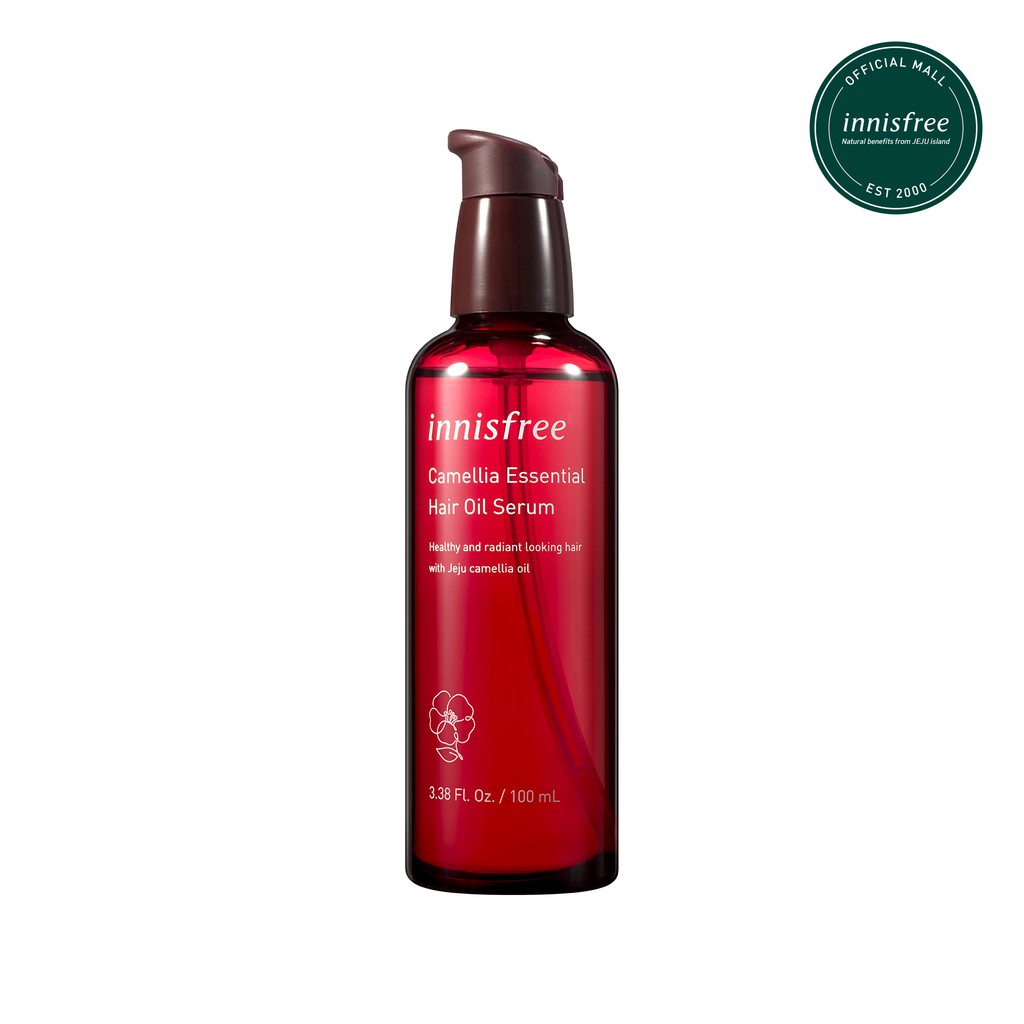 Dầu dưỡng tóc hương hoa trà innisfree Camellia Essential Hair Oil Serum 100ml