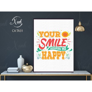 tranh canvas tiếng anh vui nhộn 02