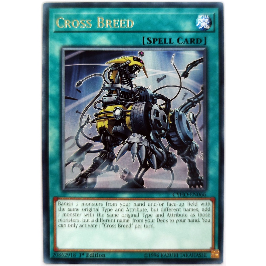 [Thẻ Yugioh] Cross Breed |EN| Rare