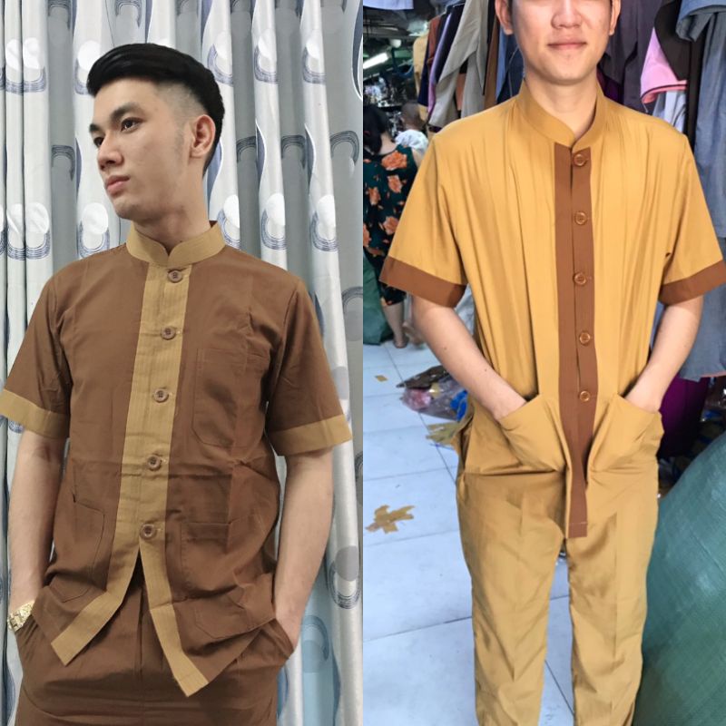 Bộ nam lãnh tụ phối đi chùa vải kate