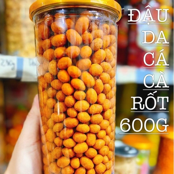đậu phộng da cá cà rốt hủ 600gr