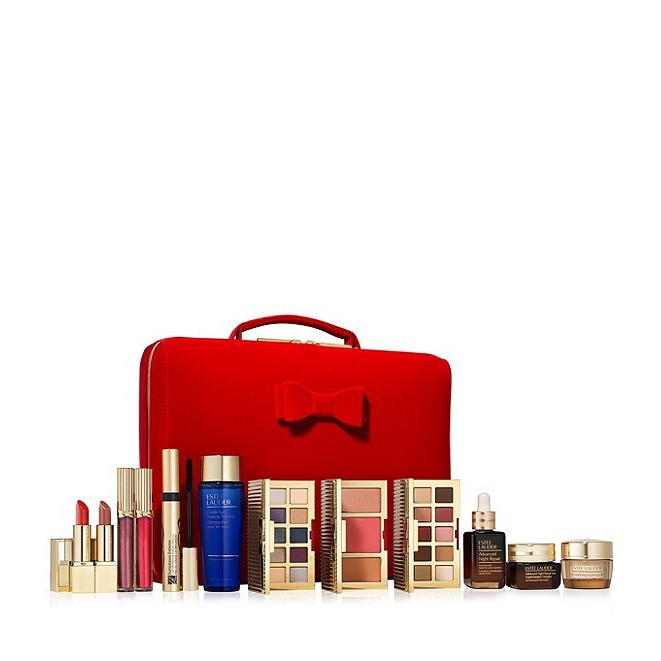[Mã 33FMCGSALE giảm 8% đơn 500K]  HOT - Fullset  Estee Lauder  Bộ dưỡng da và trang điểm The Blockbuster 2021