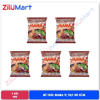 Mì Mama hương thịt bò hầm loại 60g