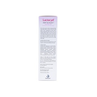 Dung Dịch Vệ Sinh Phụ Nữ Lactacyd Soft&silky 250Ml