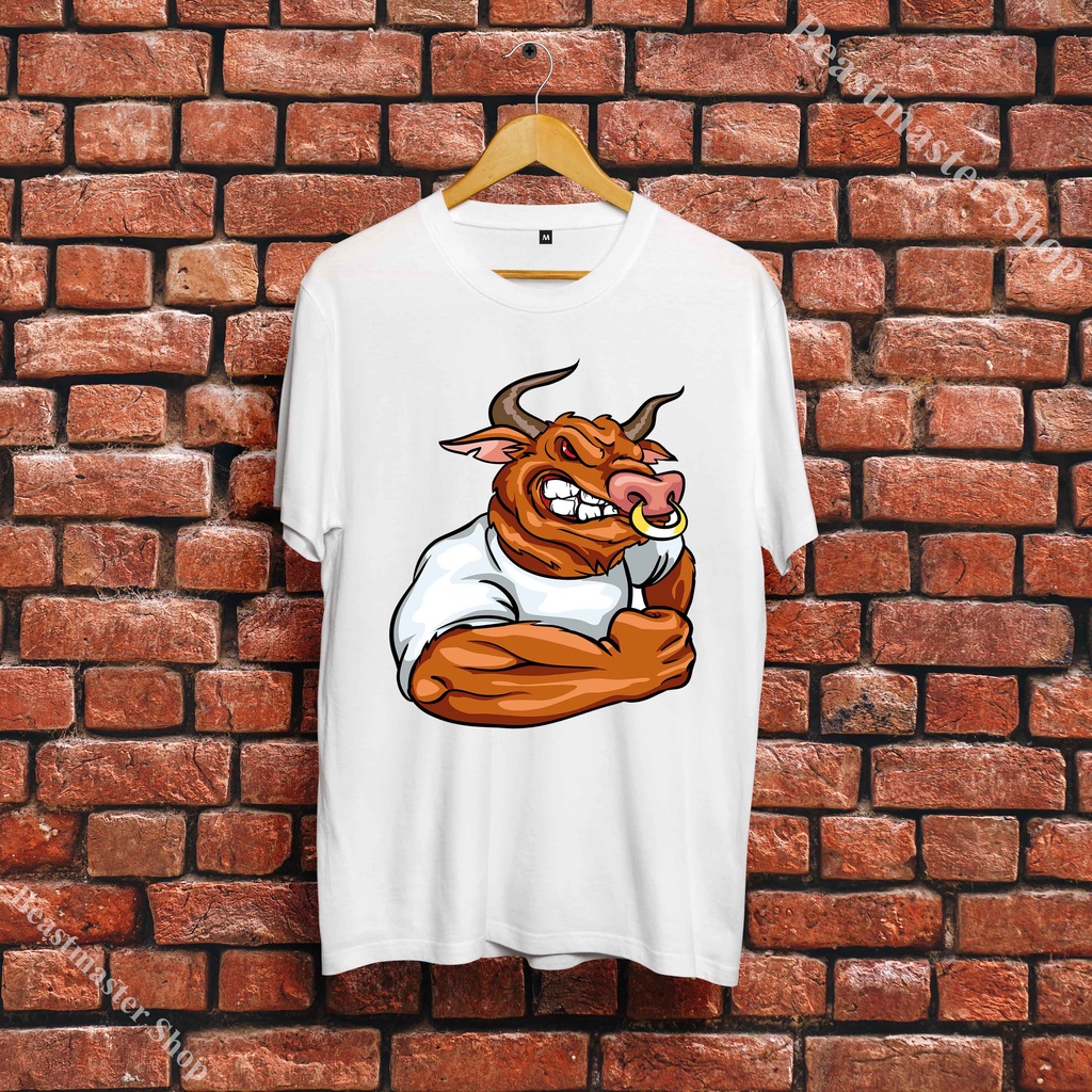 ✌️Áo Thun Tuổi Sửu - 12 con Giáp - Áo Thun hình Trâu - Buffalo T-Shirt siêu đẹp - J47BUF-002
