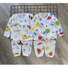 Bộ Cotton Giấy Dài Tay Loại 1