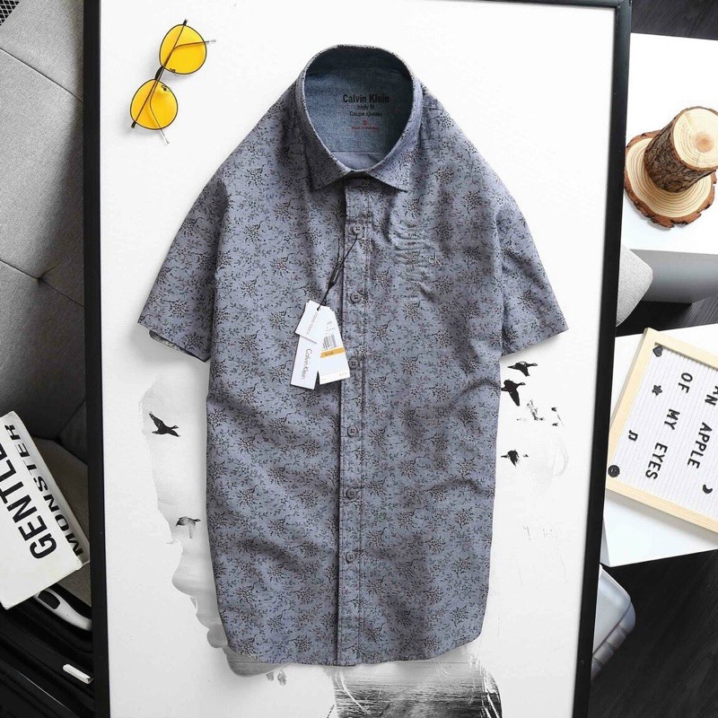 ÁO SƠ MI NGẮN TAY CK