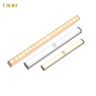 Đèn LED Licer cảm biến chuyển động 3 chế độ có thể điều chỉnh độ sáng và sạc lại đa năng