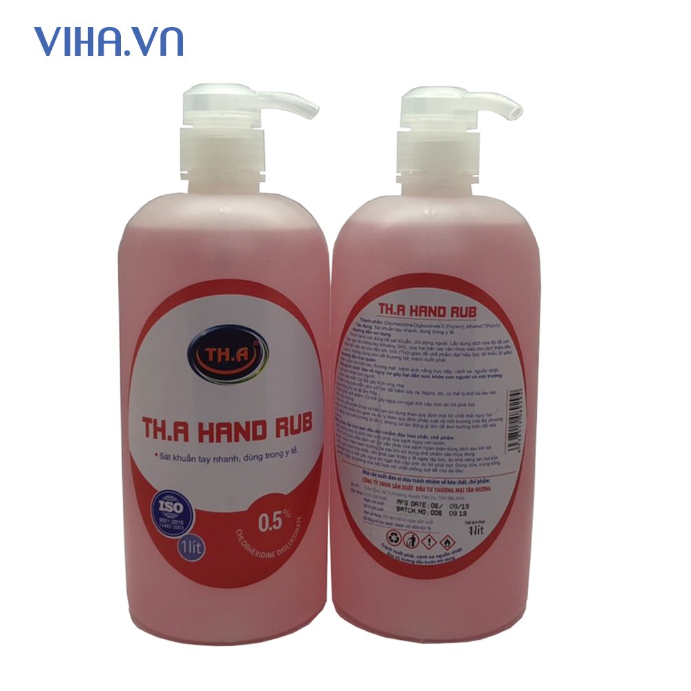 Dung dịch sát khuẩn tay khô, nhanh TH.A Hand Rub- 1000 ml | BigBuy360 - bigbuy360.vn