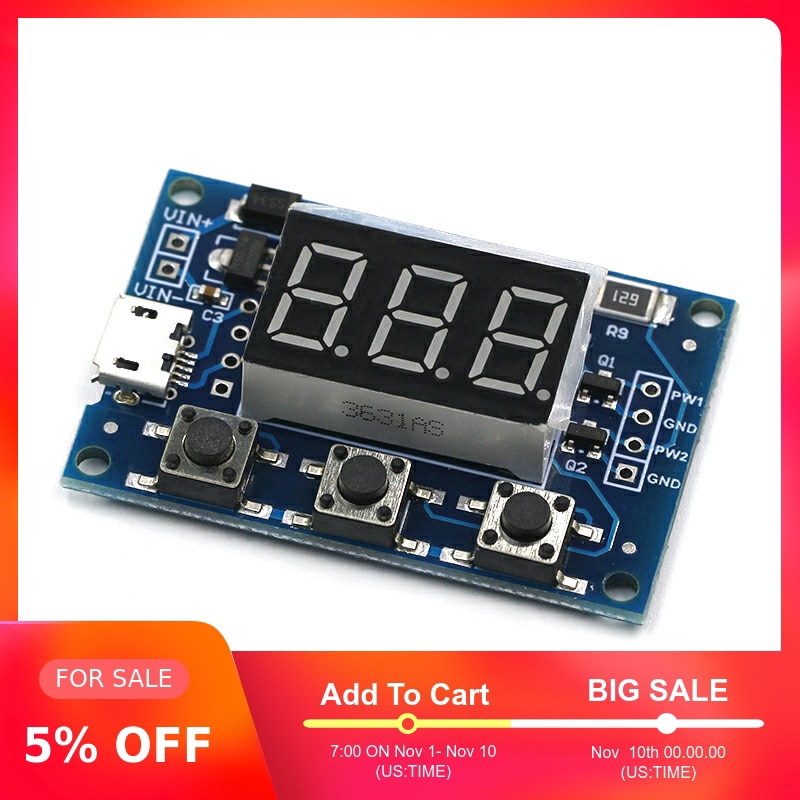 Module điều khiển tốc độ động cơ Dc 2ch 12v 24v