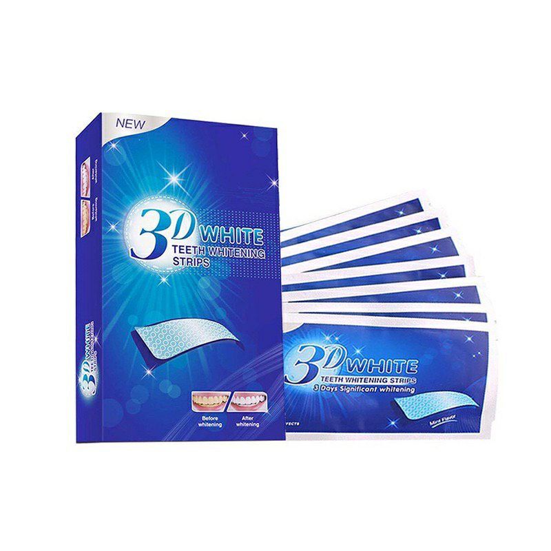 Miếng Dán Trắng Răng 3D White Whitening Strips