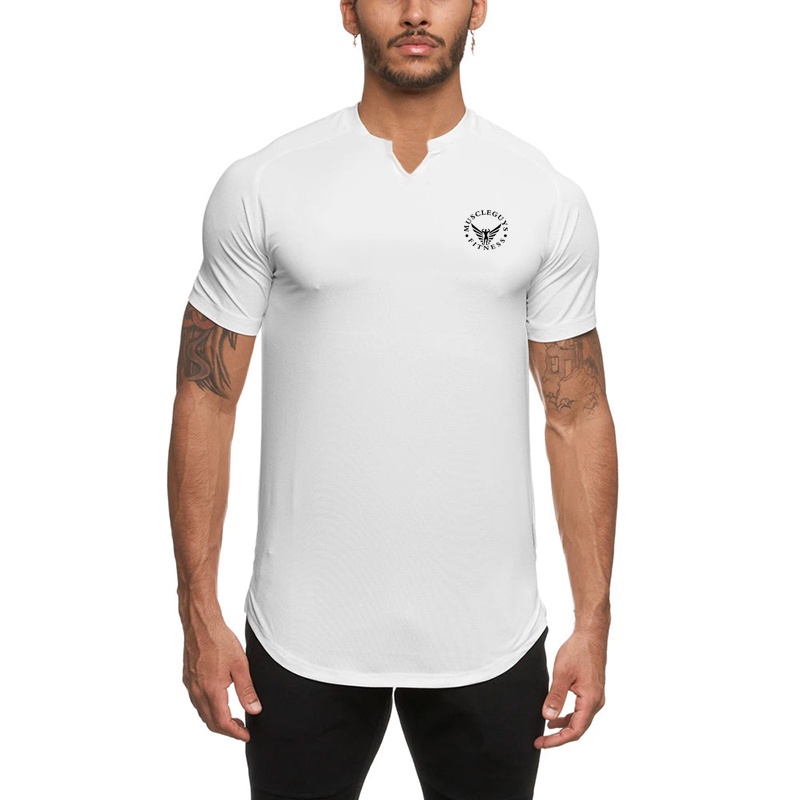 Áo Thun Thể Thao Tay Ngắn Cổ Chữ V Thời Trang 2022 Cho Nam