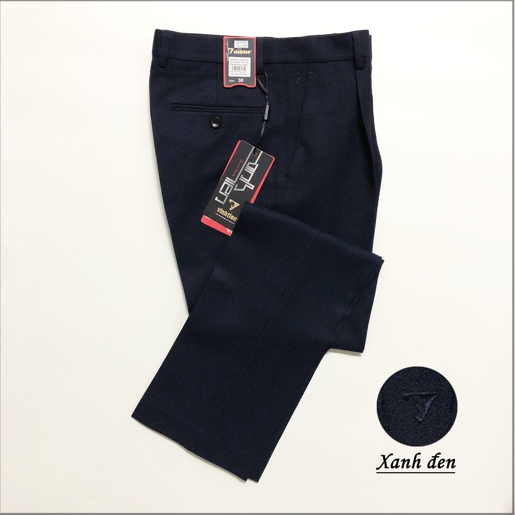 Quần tây nam trung niên 1 ly trơn màu Classic Vĩnh Tiến - 4 màu | BigBuy360 - bigbuy360.vn