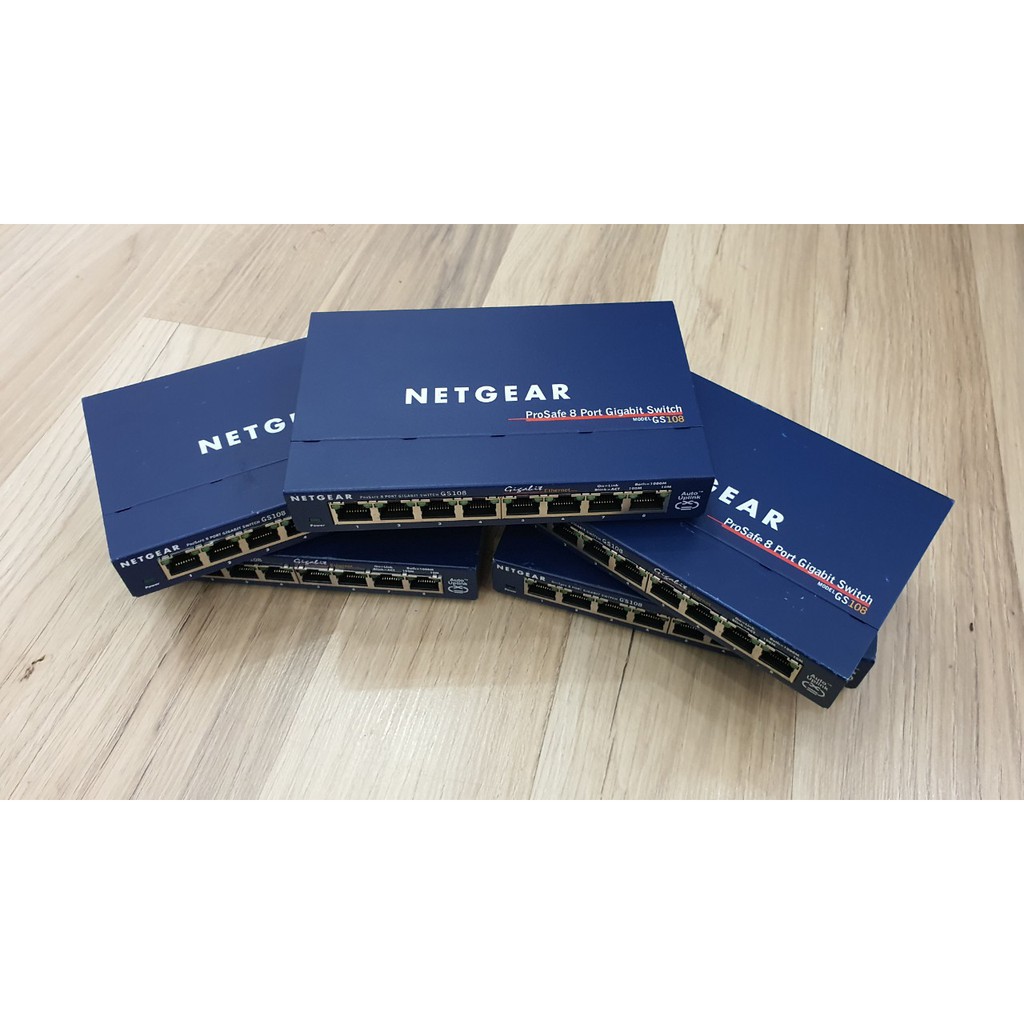 Bộ chia mạng Switch Netgear 8 cổng 1Gbps - GS108