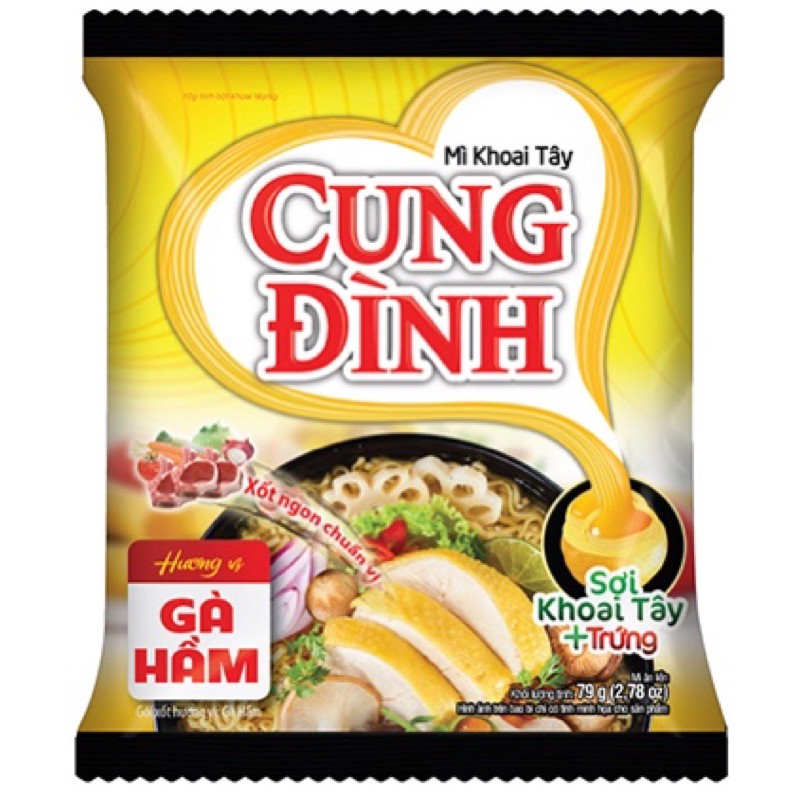 Mì CUNG ĐÌNH (7 vị)