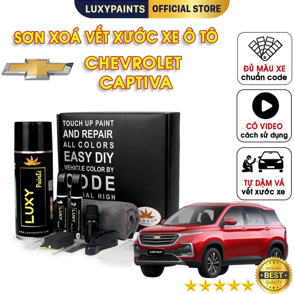 Sơn xóa vết xước xe ô tô Chevrolet Captiva LUXYPAINTS, màu chuẩn theo Code dễ sử dụng độ bền cao - LP01CHCA