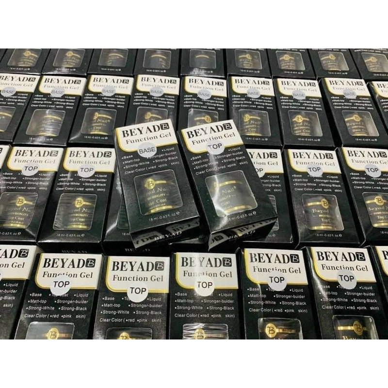 Base top BEYAD siêu cường lực - Bóng bền đến tận lúc tháo.