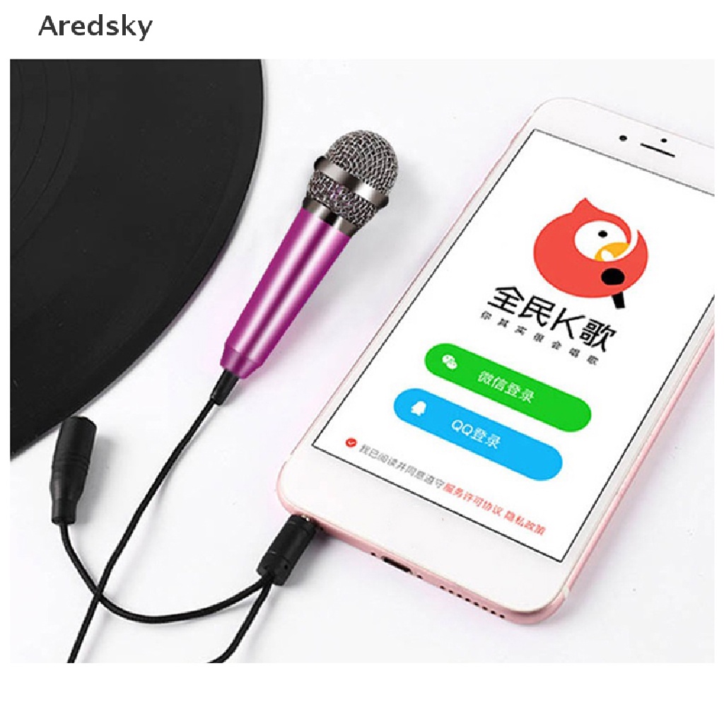 Micro Mini Jack 3.5mm Âm Thanh Nổi Di Động Tiện Dụng Cho Điện Thoại Di Động / KTV