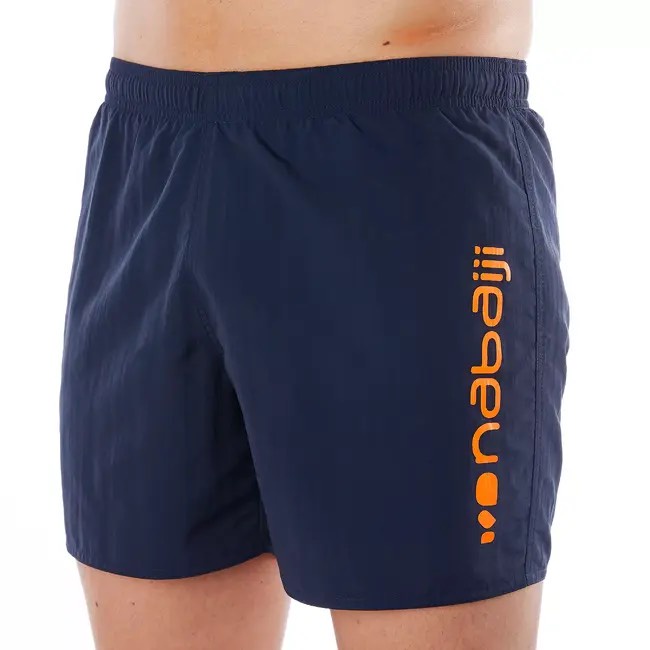 Quần bơi nam đi biển, hồ bơi Boxer B-ACTIVE - Xanh Đen MIRILIK DECA