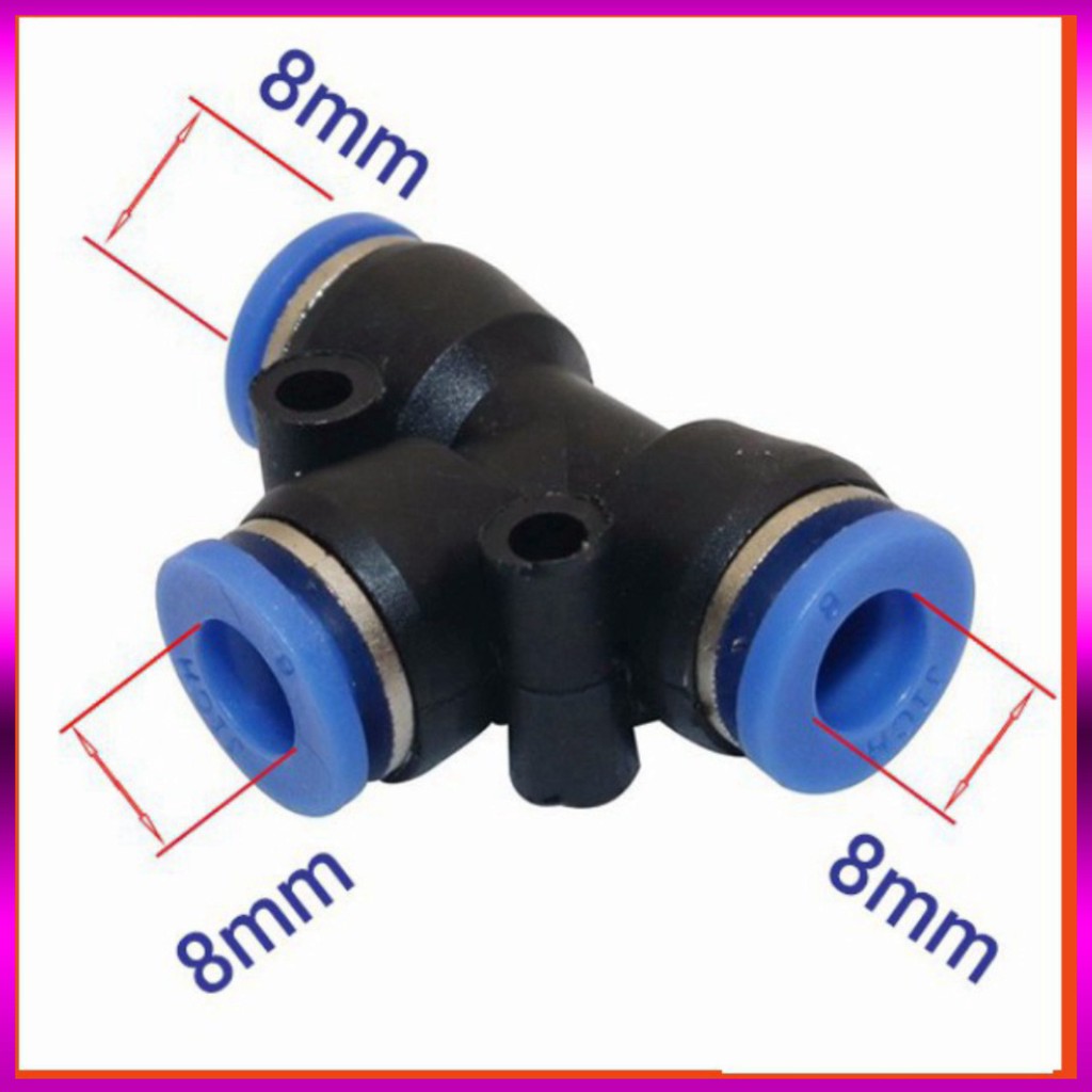 [GIÁ TỐT] 5 Béc phun sương 5 tia đồng, có chống nhỏ giọt kèm kết nối nhanh ống 8mm, dùng tưới cây, tưới lan