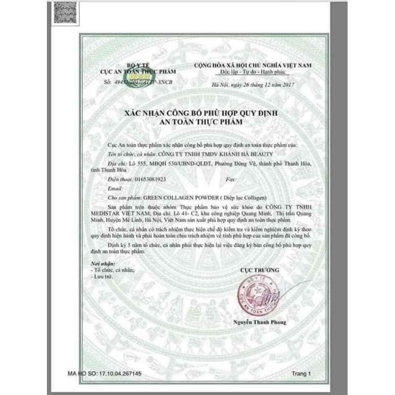 GIÁ DÙNG THỬ 10 gói - Diệp Lục Collagen [CHÍNH HÃNG] Săn Chắc Da, Chống Lão Hóa, Cân Bằng Nội Tiết | BigBuy360 - bigbuy360.vn