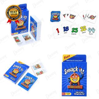 Smack It Card Game For Family Kids Board Game English Version Home Party Fun Game