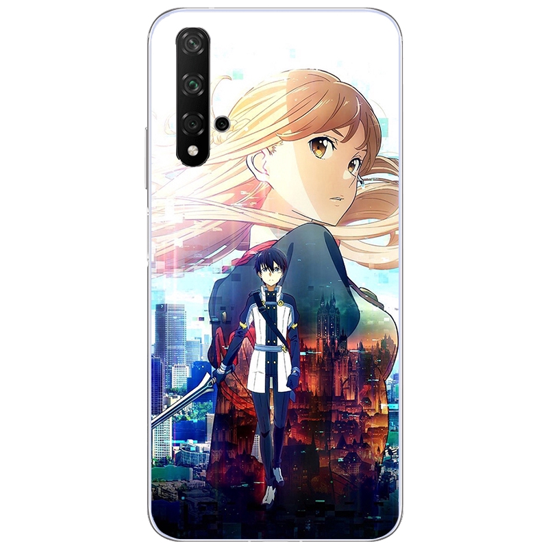 Sword Art Online soft silicone Case Oppp Realme 5s 5i 6 6i C3 X50/X50m XT X2 Pro Phone cover