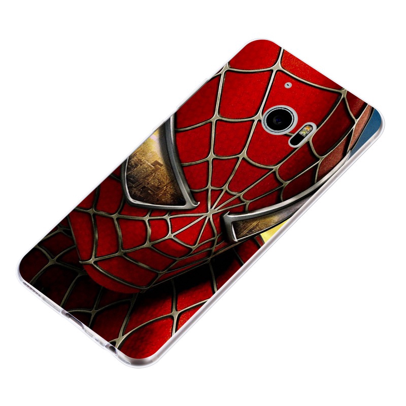 HTC Desire M10 U Ultra U11 X9 10 Pro EVO M9 12 Plus Spiderman pattern-4 Soft Silicon Case Cover