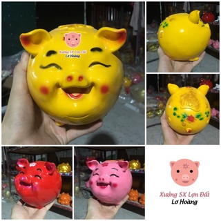 Heo đất tiết kiệm [mẫu đẹp] lợn đất tiết kiệm/ 🐷 Lợn Híp Hàn Quốc size nhỏ - M002🐷 / Heo bỏ ống - Hàng Tại Xưởng