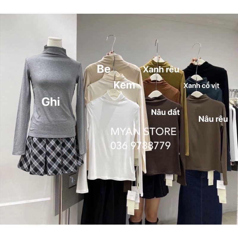 Áo len dệt giữ nhiệt cổ A102129 | BigBuy360 - bigbuy360.vn