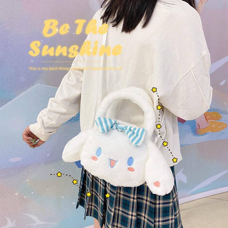 Túi Xách Đeo Vai / Túi Tote Họa Tiết Hoạt Hình Cinnamoroll Dễ Thương Cho Nữ