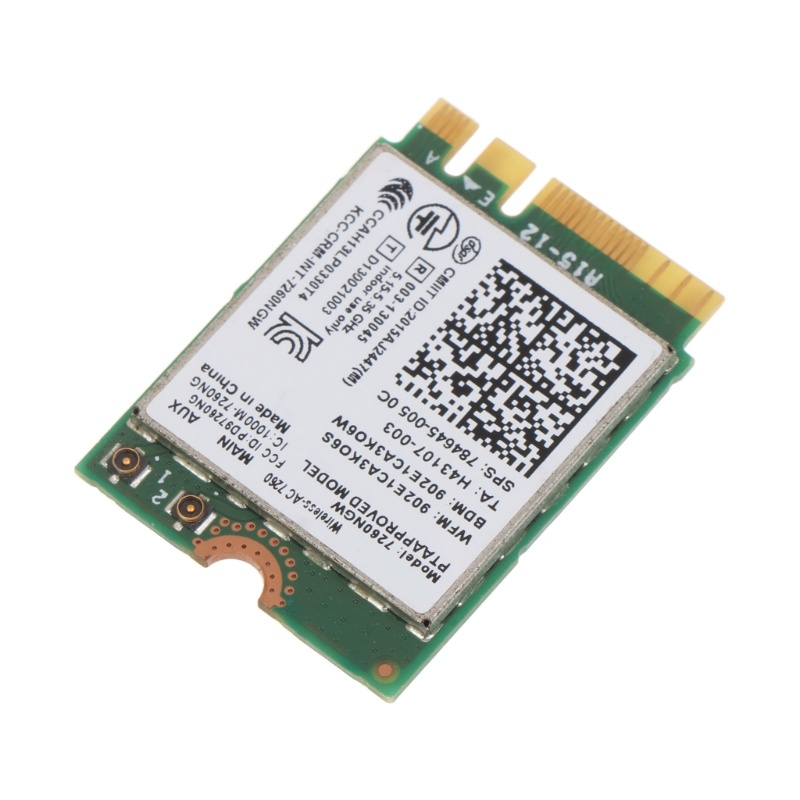 Bộ Thiết Bị Kết Nối WiFi 802 11agn 7260NGW NGFF 867Mbps Cho Laptop Lenovo