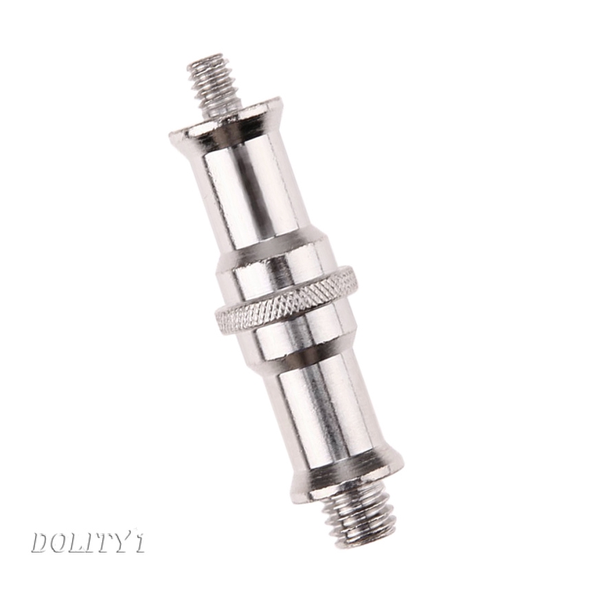 Ốc vít chuyển đổi đầu 1/4" sang 3/8" Spigot nối giá đỡ đèn flash 3 chân