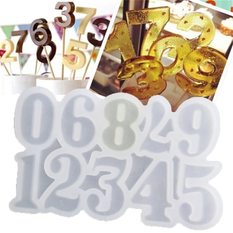 Khuôn Silicone Làm Kẹo Mút / Socola Chịu Nhiệt Độ Cao DIY