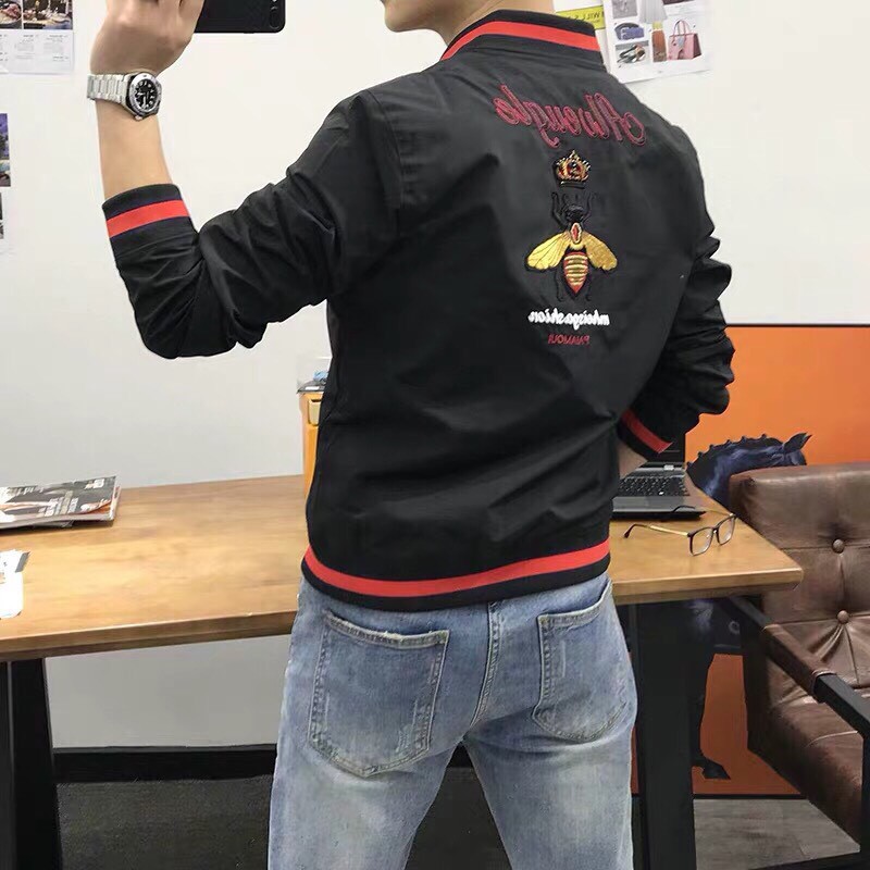 Áo khoác dù nam - Áo khoác dù nhẹ thêu logo cao cấp bao đẹp AKDU1