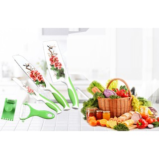 Bộ dao nhà bếp 5 món không rỉ