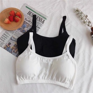 áo ngực bra 3 dây cotton có đệm ngực