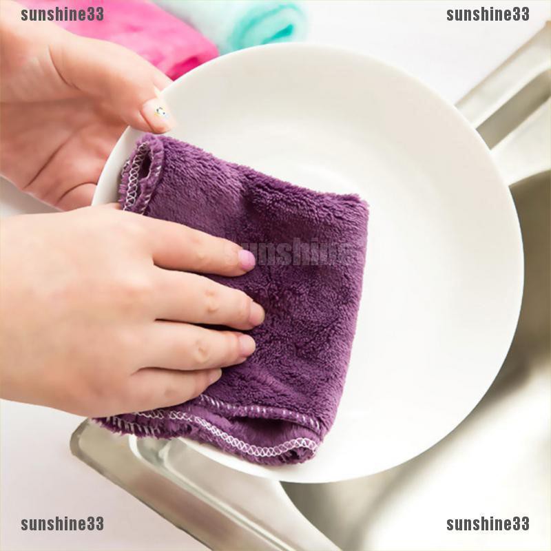 Khăn Lau Chén Dĩa Thấm Hút Tốt 33cm