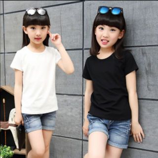 Shop Xukakids áo thun trắng tinh cho bé trai bé gái, áo thun trắng trơn