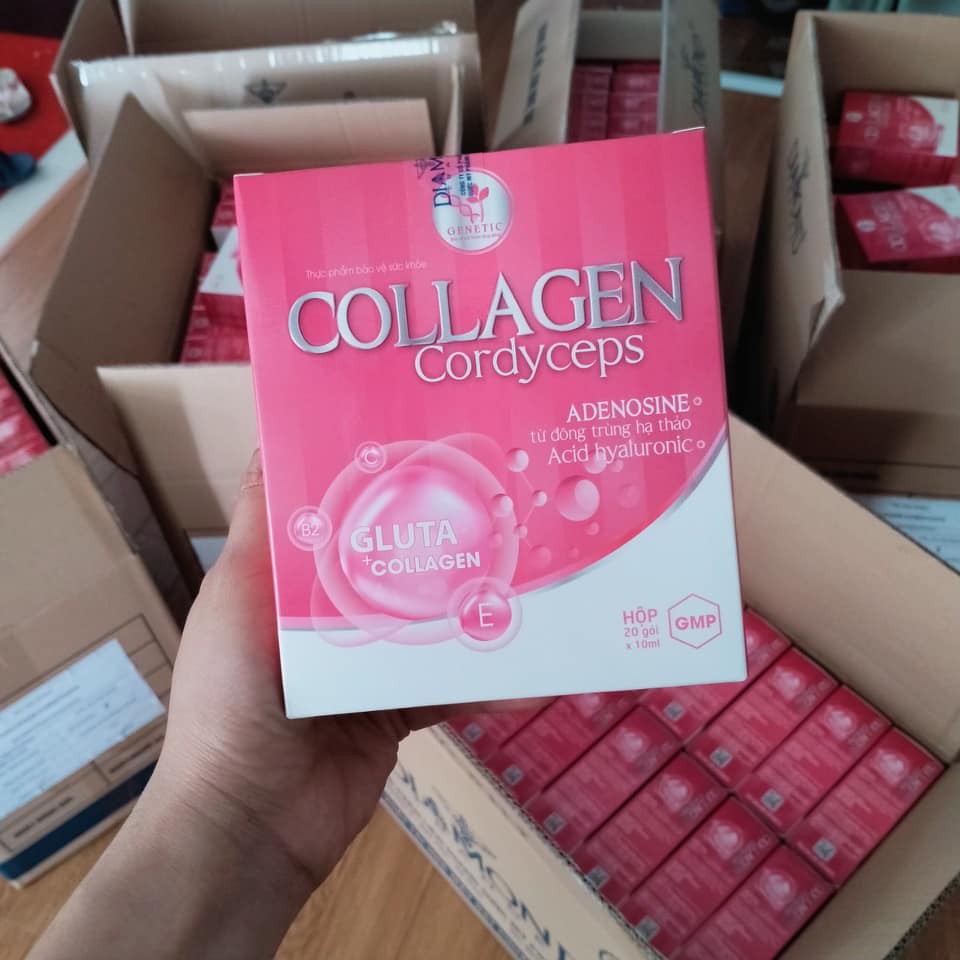 Nước uống Collagen Viện Hàn lâm Khoa học công nghệ Việt Nam - trắng da - mờ nám- da căng mịn - hấp thu nhanh nhất