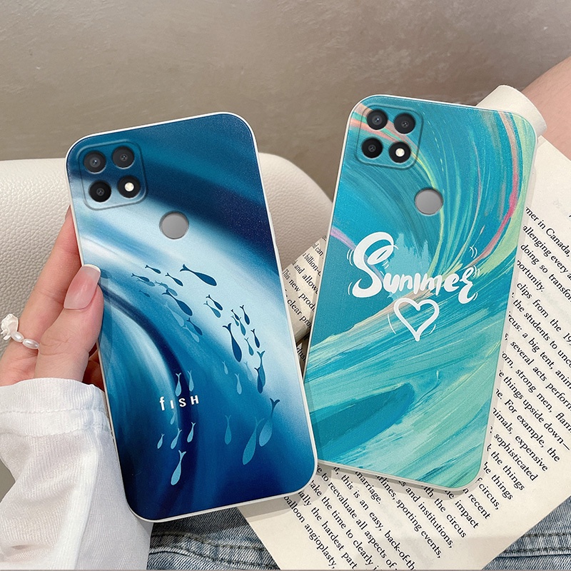 ốp lưng OPPO A15 Ốp Lưng Silicone Chống Sốc Họa Tiết Hoạt Hình Ốp OPPO A15 A15S