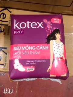 Băng vệ sinh Kotex Pro 8 miếng