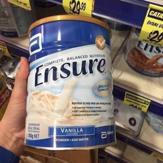 Sữa ensure 850g