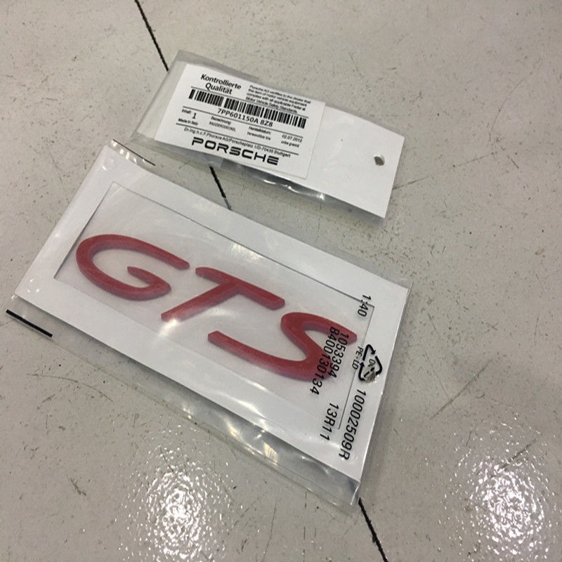 Porsche Chữ cái tiếng Anh tiêu chuẩn ô tô tiêu chuẩn Cayenne macan s tiêu chuẩn gts Palamela 911 sửa đổi nhãn dán logo nhãn đuôi